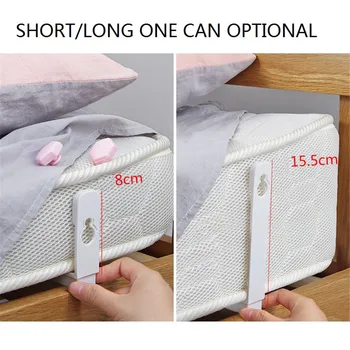 

4PCS Bed Sheet Grippers Clip Set Keeping Sheets Place Mattress Sheet Corner Non-Slip Holder Fastener Grippers Clips Straps Quilt