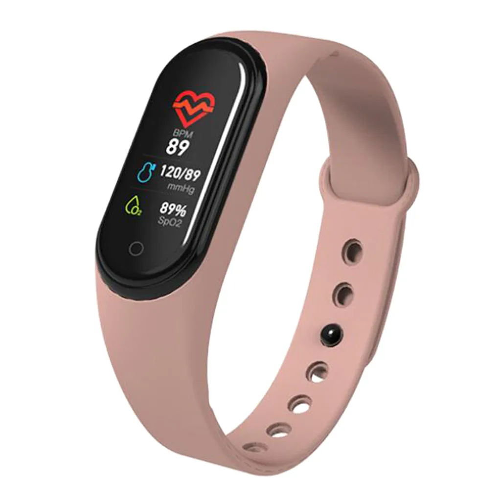 

Touch Screen M4 Bluetooth Smart Band Bracelet Watch Heart Rate & Blood Pressure Monitor Fitness Tracker Sports Smartband Watches