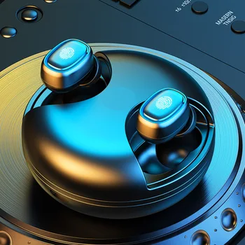 

Bluetooth Earphone Tws Auriculares Con Cable Y Microfono In Ear Phones Fone De Ouvido Earbuds Charging Box Wireless Earphones