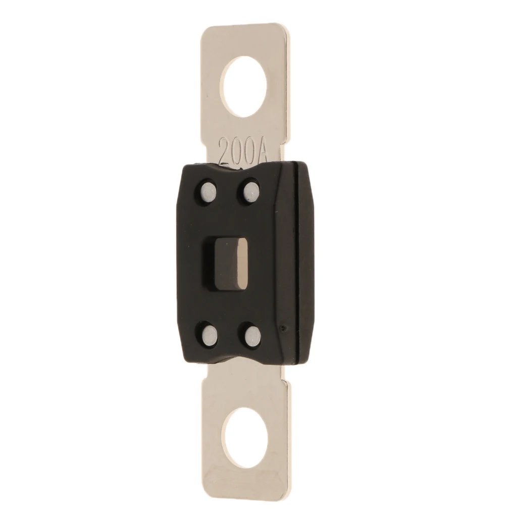 MEGA Bolt-on Fuse 200A+MEGA Fuse Block/ With Cover For RV/Van/Truck/Boat/Yacht/Marine