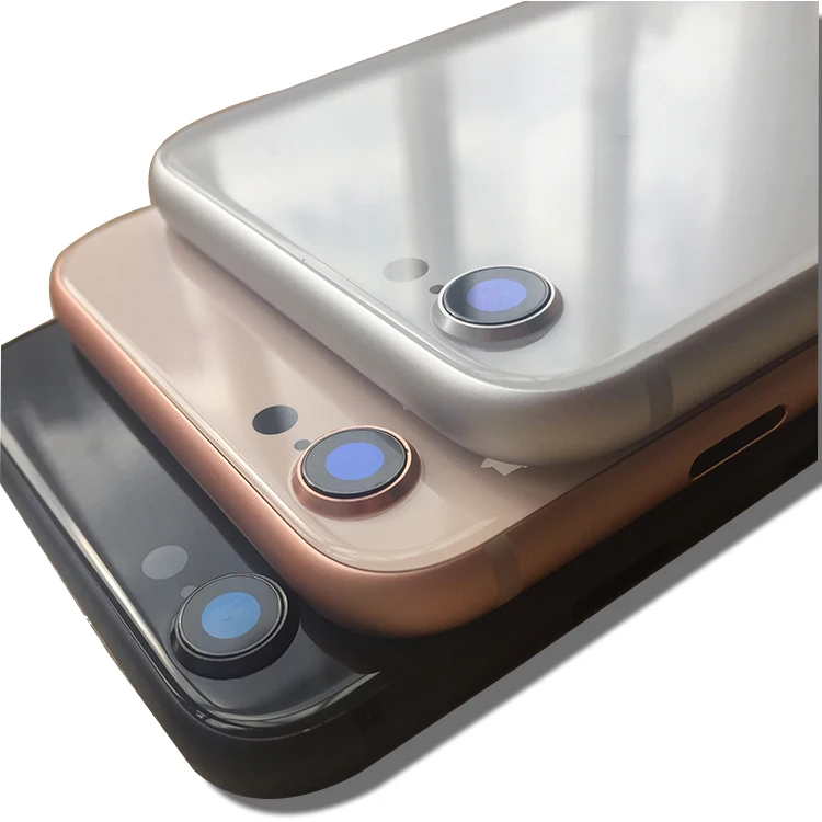 Задняя крышка корпуса для iPhone 7 8 Plus крышка батареи с боковыми клавишами sim-лоток для iPhone7 задняя дверь корпус чехол для iPhone8