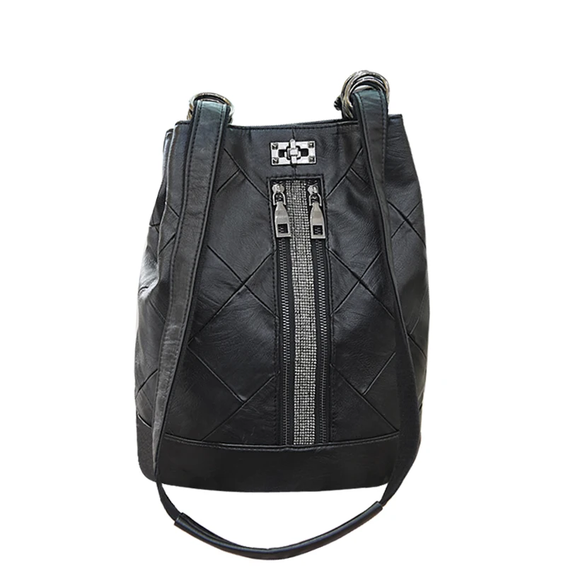

POMELOS small female backpack 2019 new split leather function anti theft backpack fashion womens backpack bag bagpack back pack