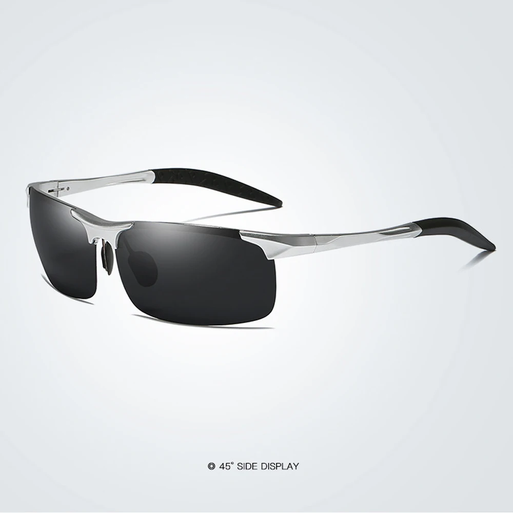 VIAHDA Classic Designer Polarized Retro Big Brand Men's Sun Glasses Driving Fishing Men gafas de sol hombre - Цвет линз: C3