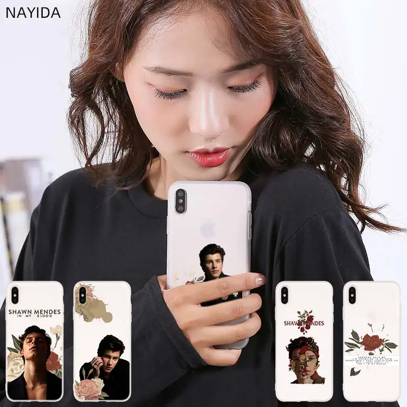 Мягкий силиконовый чехол для iPhone 12 Mini 11 Pro XS Max XR X 8 7 6 Plus 5S SE S Чехол Shawn Mendes