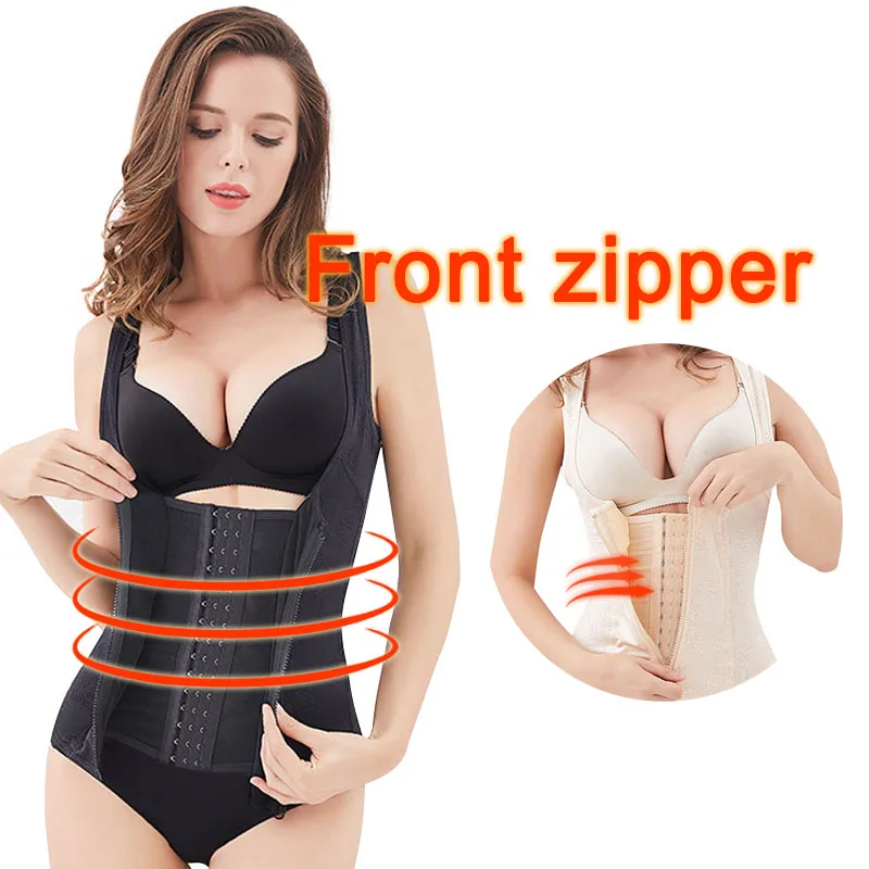 Women's Postpartum Slimming Shapewear Belly Flat Tops Stomach Modeling Body Shapers Chest Push Up  Arm Shaper Seamless Clothes