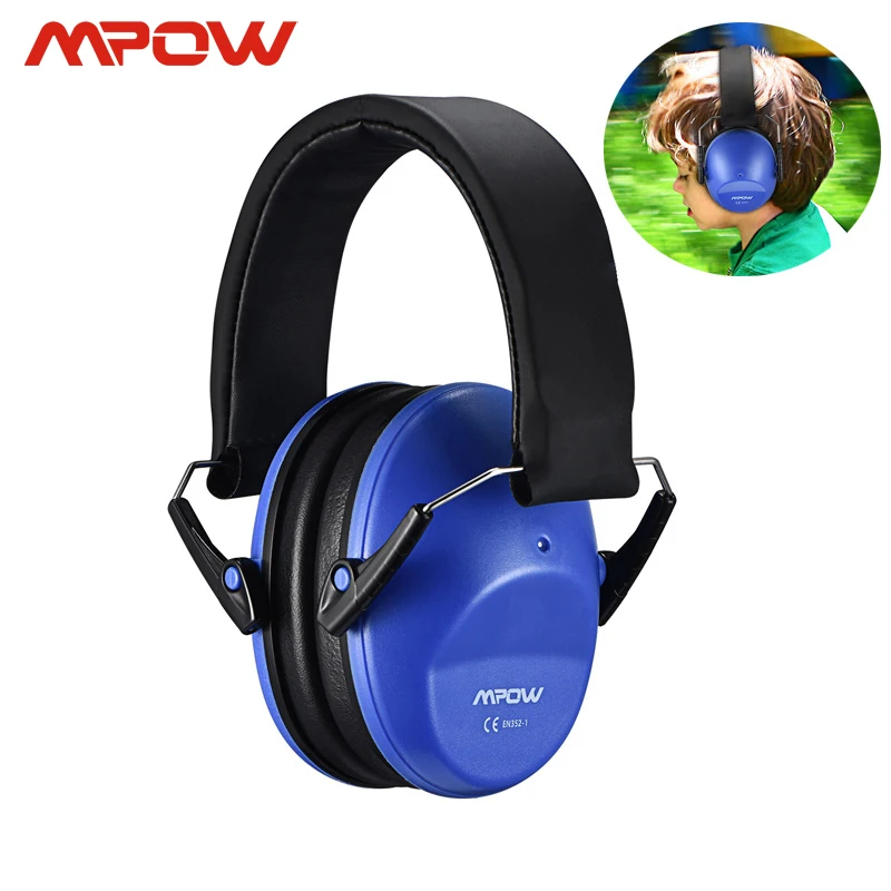 Mpow Kids Ear Protection Safety Ear Muffs Ear Defender Noise Reduction Shooter