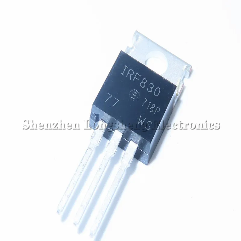 10 шт./лот IRF830 IRF830PBF TO-220 500V 4.5A N-channel FET | Электронные компоненты и принадлежности