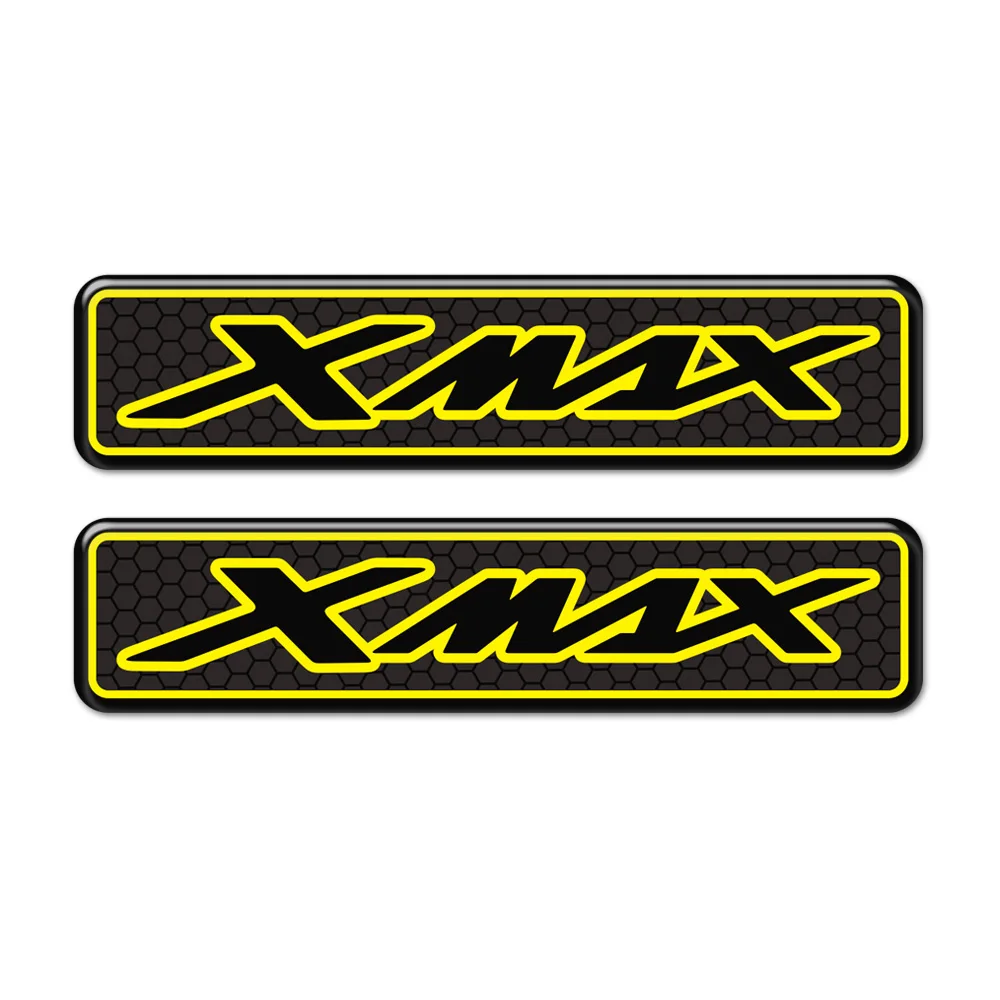 EIF Autocollant D'Insigne Paire D'Autocollants D'Emblème De Moto  Autocollants Tridimensionnels Pour Xmax Xmax 125 250 400 - Cdiscount Auto
