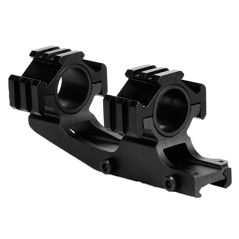 QD One Piece Scope Mount Quick Release 25.4mm/30mm Cantilever 20mm Picatinny Rail Ring AR15 AK47 For Hunting Sights