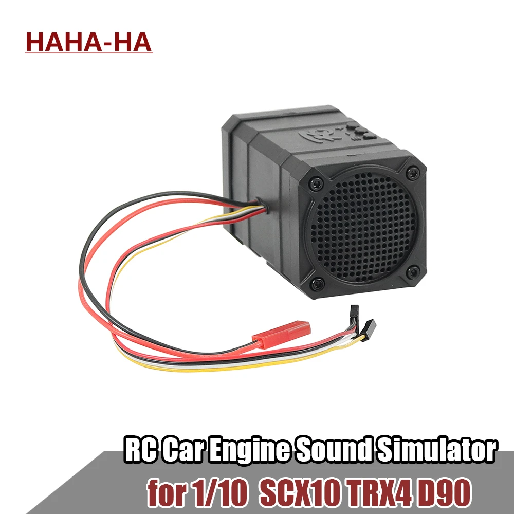 Remote Car Two Channel Sound Simulator 10 Sound Effect Speakers Linkage Engine Sound Group For 1 10 Rc Crawler Trx4 Scx10 D90 Parts Accs Aliexpress
