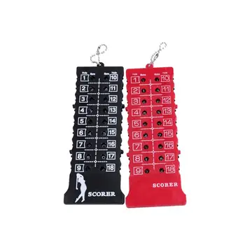 

Golf Scorecard Indicator Portable 18 Holes Golf Stroke Putt Score Card Card Counter Golf Training Aids