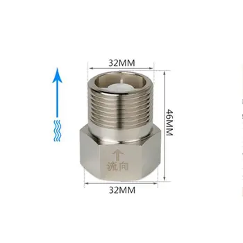 

1'' BSP Female Male Thread Brass Check Valve Single-track One Way Connector Back-flow Preventer Pipe Fitting for Water