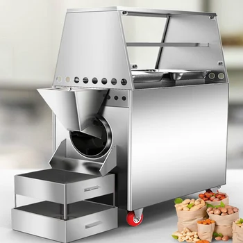 

Food nuts roaster machine Cashew peanuts nut roasting processing machine