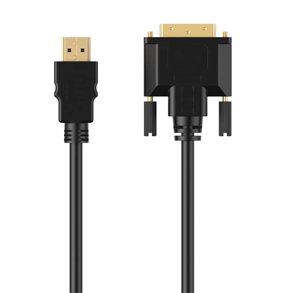 Ouhaobin HDMI to DVI HDMI cable 24+1 pin adapter cables for DVD for HDTV for XBOX High speed DVI hdmi cable 1.8M
