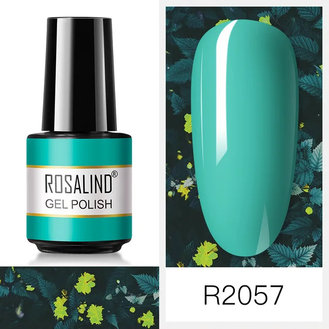 ROSALIND Nail Art 7ML Gel Polish 80 Color For Manicure Design UV Nail Polish Gel Lacquer Soak Off Semi Permanent Gel Nail Polish RAR2057