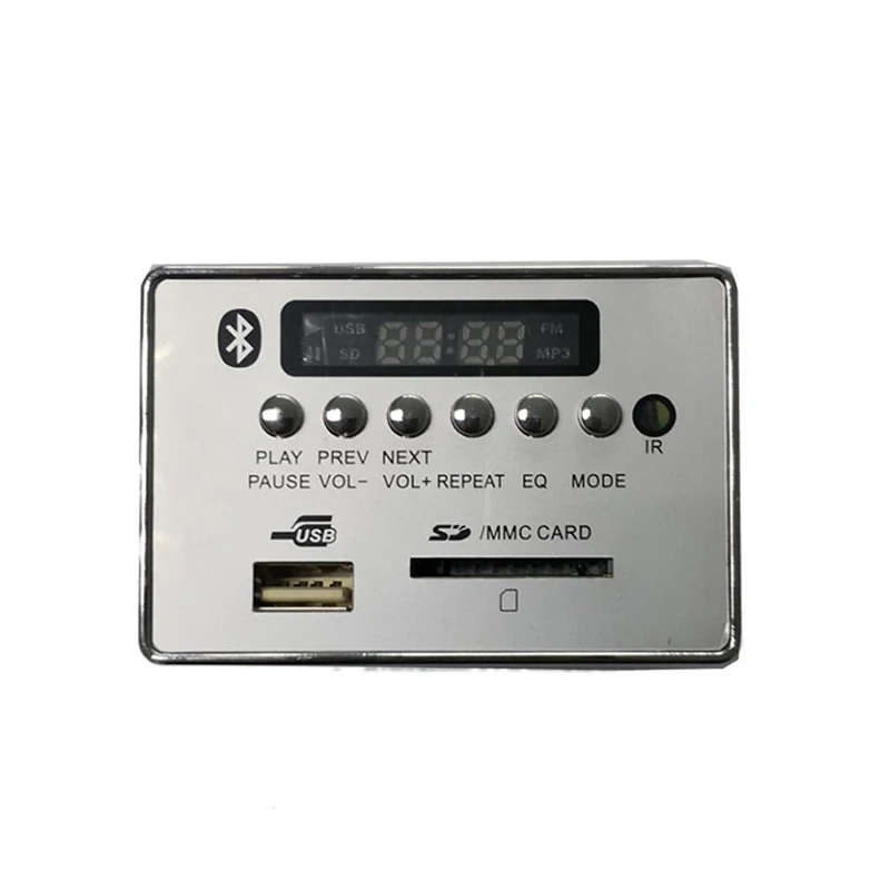 

MP3 Bluetooth Decoder Module Board with Remote Controller WMA WAV FM Radio AUX 5V/12V AS99