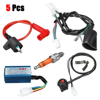 

Wiring Harness Switch Coil CDI Kit 50/110/125/150cc Pit Dirt Bike Motorcycle ATV