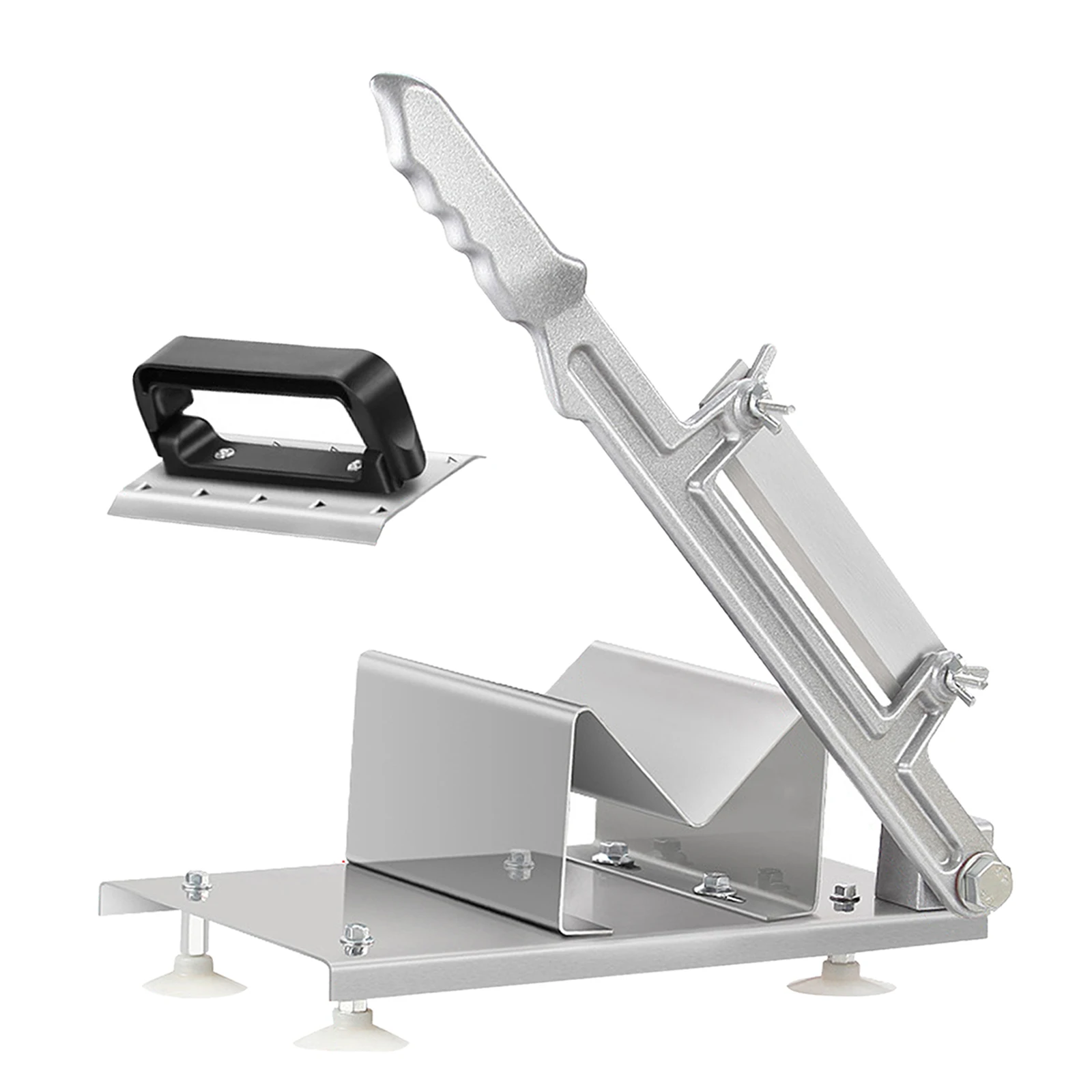 Manual Frozen Meat Slicer Stainless Steel Bacon Beef Cutter Thin Slicing for Home Cooking Hot Pot Shabu