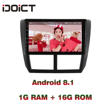 

IDOICT Android 8.1 Car DVD Player GPS Navigation Multimedia For SUBARU Forester Radio 2008-2012 car stereo