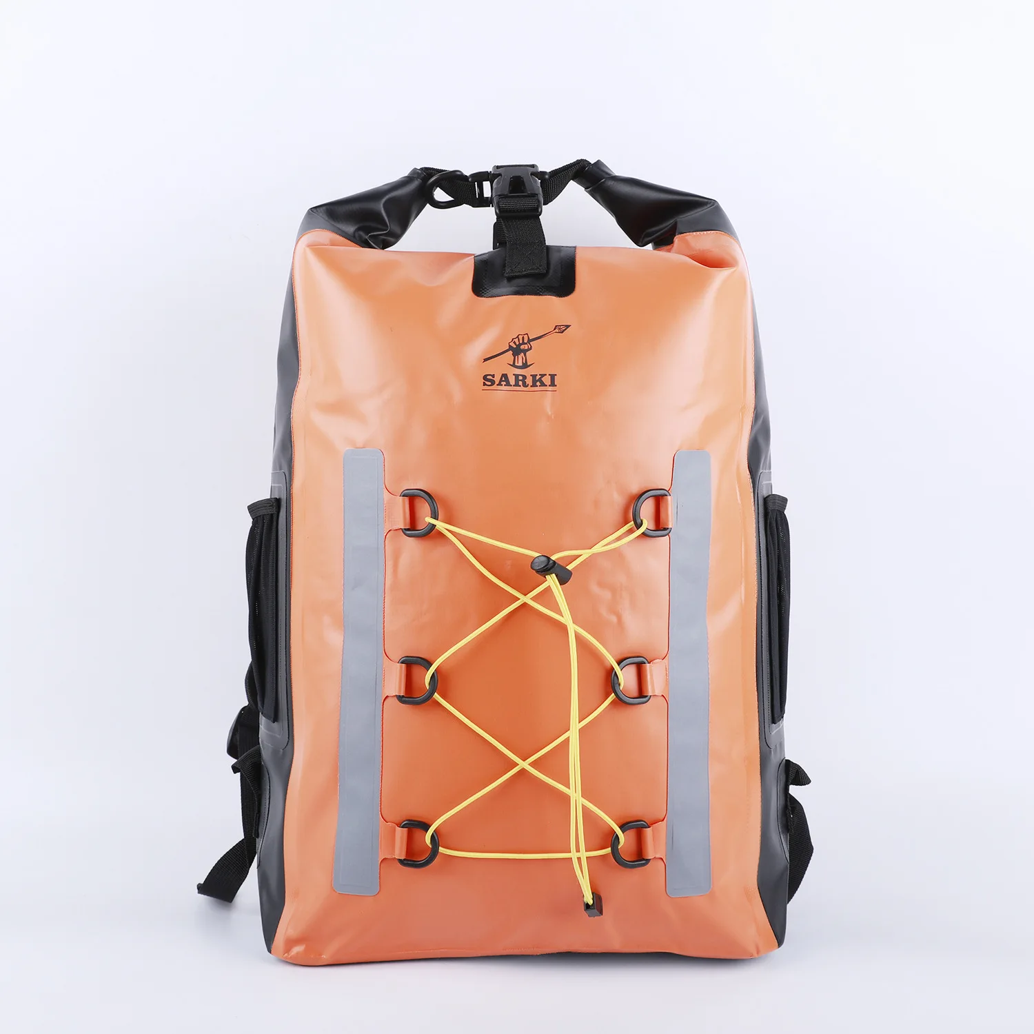 30L Outdoor Sealed Reflective Dry Waterproof Drifting Swimming Bag Backpack For River Trekking Hiking Backpack