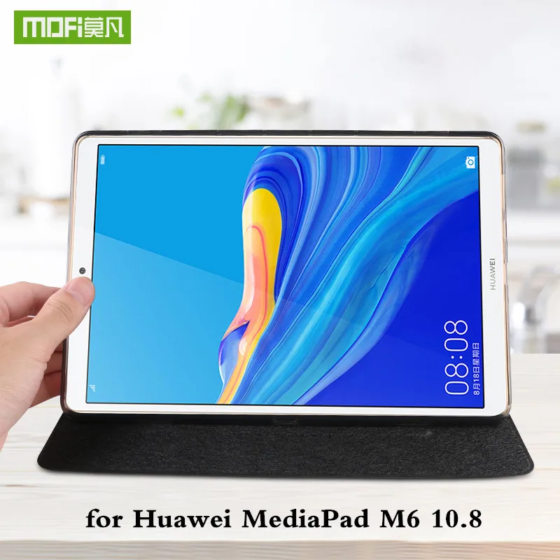 Для huawei MediaPad M6 10 8 чехол для дюймов откидная крышка MOFi ''силиконовая Мягкая