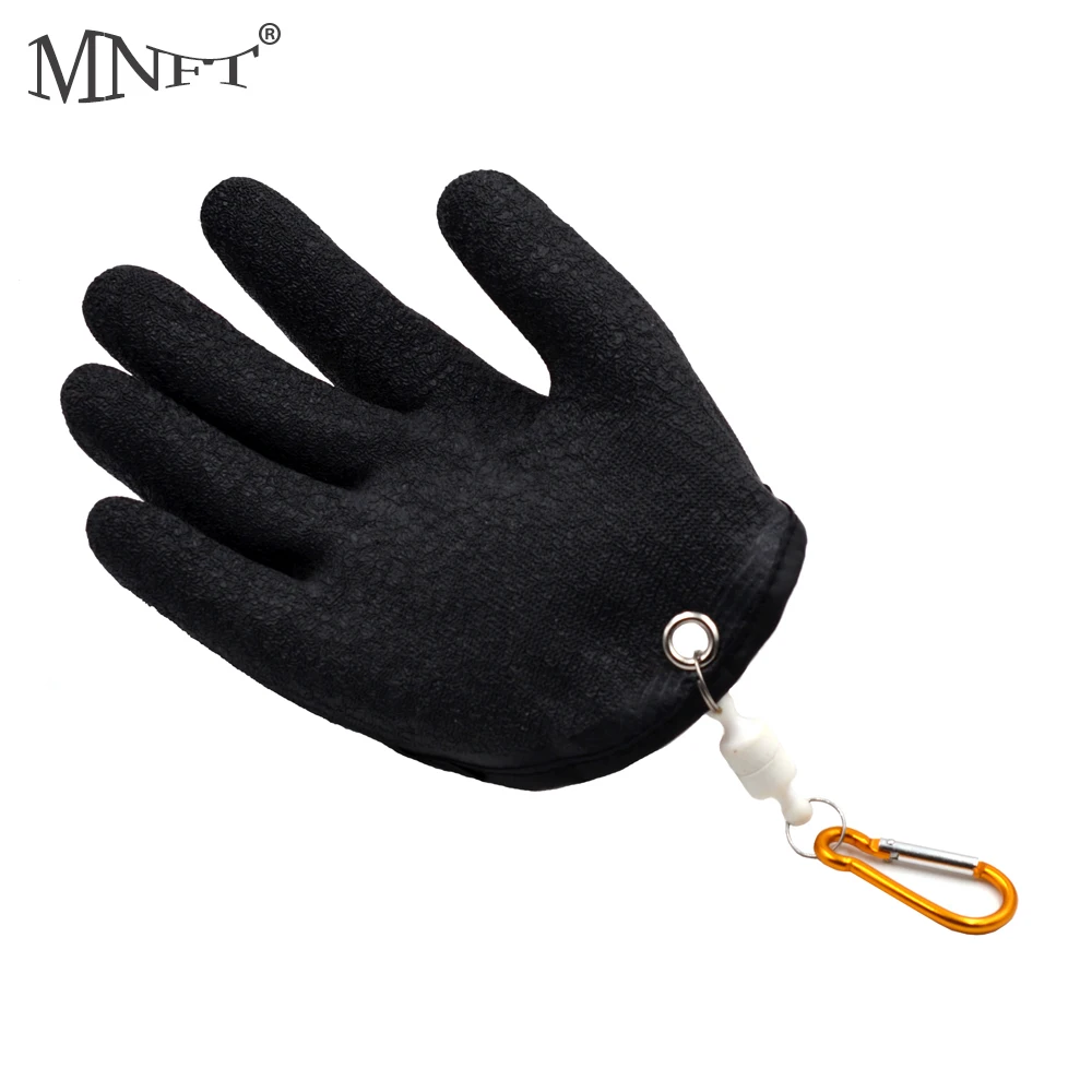 Fishing Catching Gloves 1Pcs Fishing Catching Gloves Protect Hand from Puncture Scrapes with Magnet