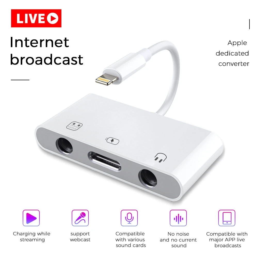 lightning to mic adapter