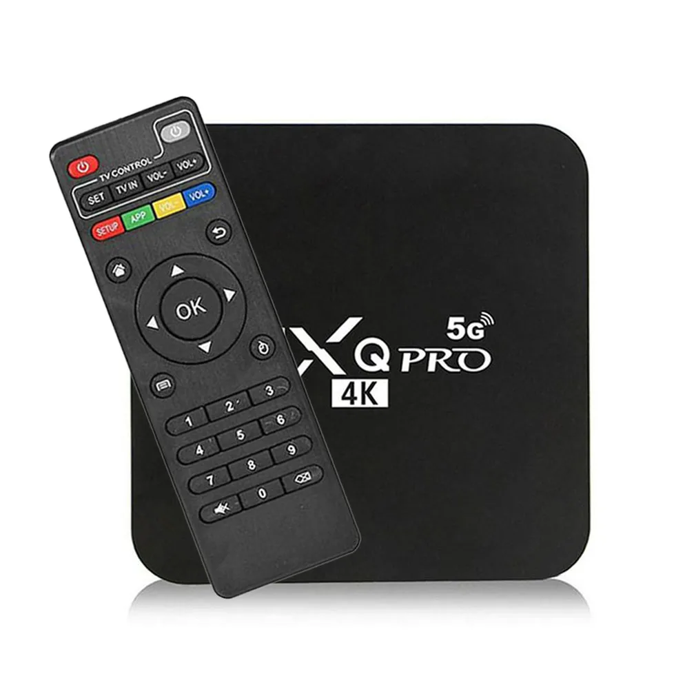 ТВ-Приставка Smart TV 4K HD Android IPTV Европа Бразилия Португалия Поддержка Google Play WLAN Ethernet 2