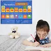 Early Education Calendar Weather Hanging Bag Learning Toys Learning Cognitive Calendar Weather Card Hanging Bag Educational Toys 3
