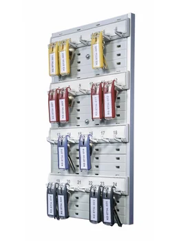 

Key Board for 24 key rings, 40 cm Gray