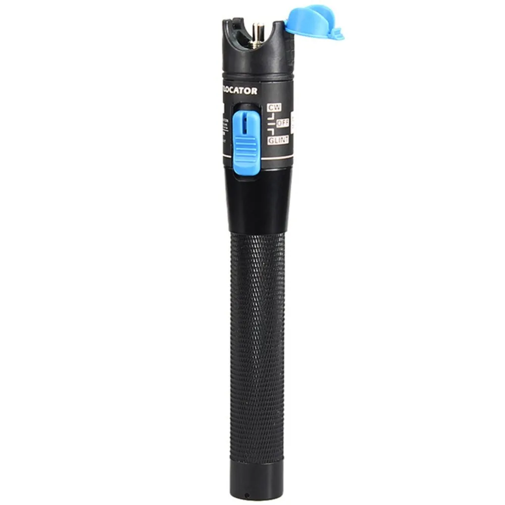 

Portable Red Laser Fiber Optic Test Pen Visual Fault Locator Fiber Optic Cable Tester 1MW 3-5KM Testing Tool