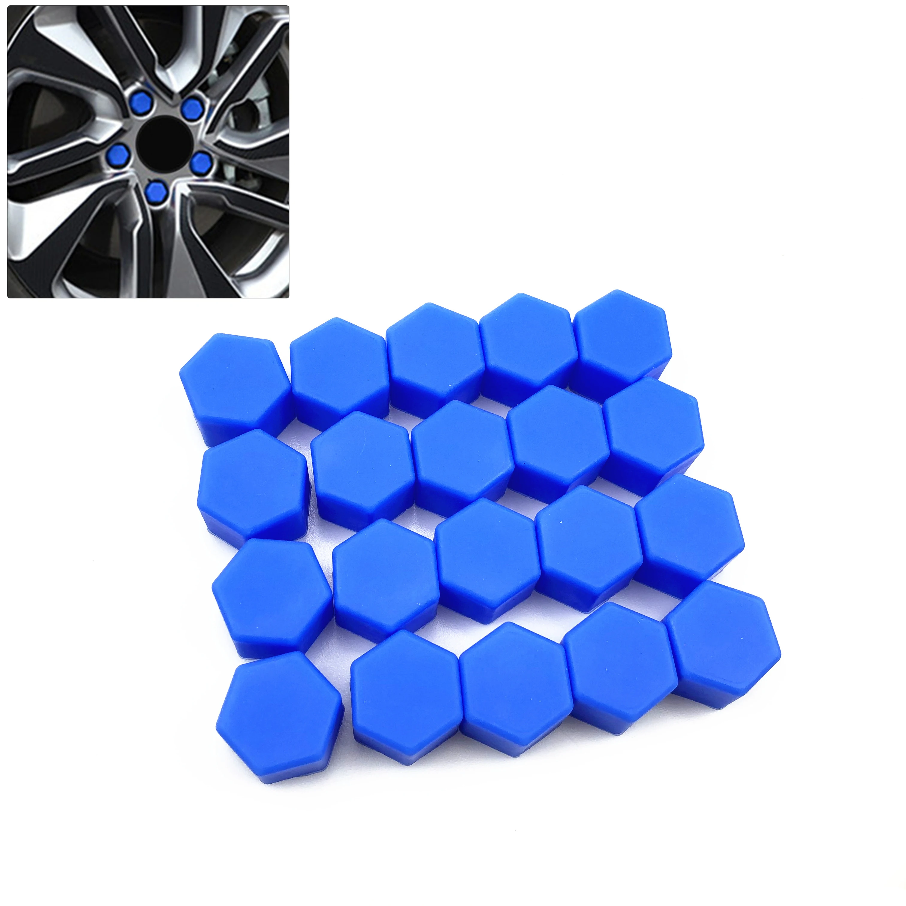 Bulloni Ruota Auto Protezione Cap Per Fiat 500 Tipo Punto Freemont Cross Coroma Panda Idea Palio Fastback Fullback Strada