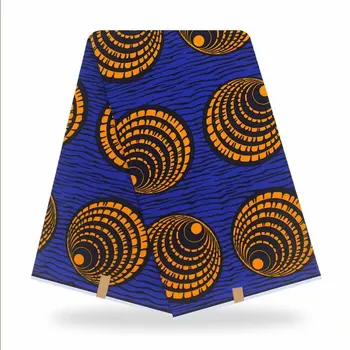 

Veritable Guaranteed Real Pagne Wax High Quality Pagne Print Wax Tissue Veritable Wax African Ankara Sewing Fabric Soft