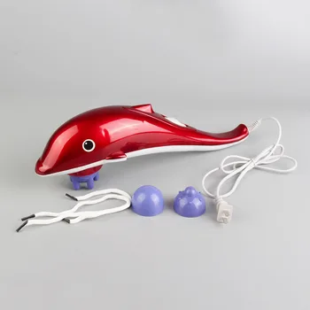 

2019 Hot Infrared 3in1 Handheld Tissue Dolphin Massage Hammer Stress Pain Reliver High Quality US Plug Hot Hot