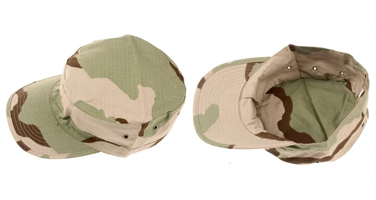 Combat BDU Patrol Cap(Three Color Camo)