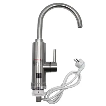 

Stainless Steel Water Heater Tap Kitchen Faucet Instantaneous Water Heater Instant Heaters Tankless Water Heating Tap