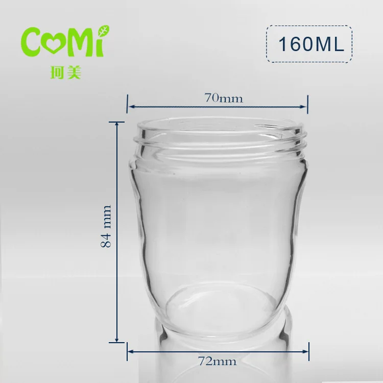 

70 Extra Wide Mouth Borosilicate Glass Feeding Bottles Large Diameter Feeding Bottle Processing Feeding Bottle Body of Bottle Ma