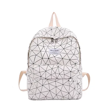 

2018 New Soft Leather Wild Male and Female Student Backpack Simple Multifunctional School Bag Travel Rucksack Mochila Mujer