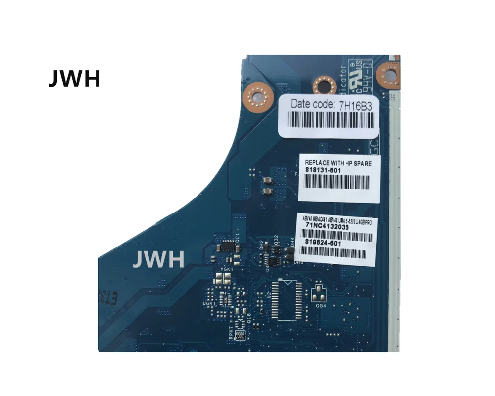 Для hp ENVY NOTEBOOK 14T-J материнская плата i5-5200U 4GB 818131-001 818131-501 818131-601 протестированная Рабочая