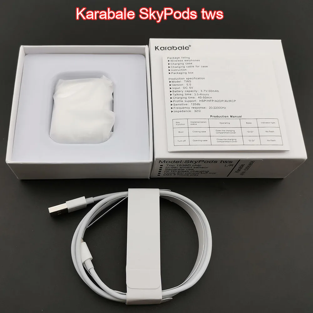 1536D SkyPods MAX Tws Arie 2, gps, беспроводной Bluetooth наушник, регулятор громкости, супер бас, наушники PK i9000 i90000 Pro TWS - Цвет: White Skypods