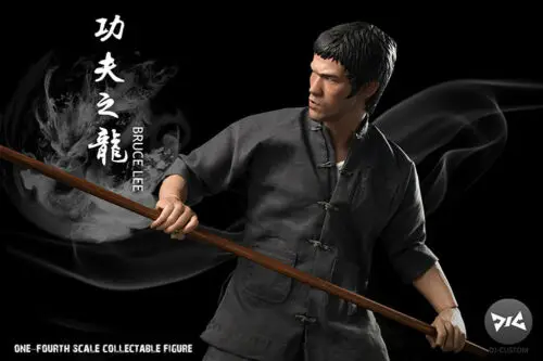 DJ-CUSTOM 1/4 Брюс Ли путь дракона Статуя ОГРАНИЧЕННАЯ МОДЕЛЬ фигуры
