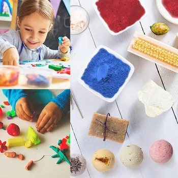 

Decorating Additive Jewelry Craft Pigment Powder Mica Art Pearl DIY Bath Bombs Candle Dye Tool Nail Art