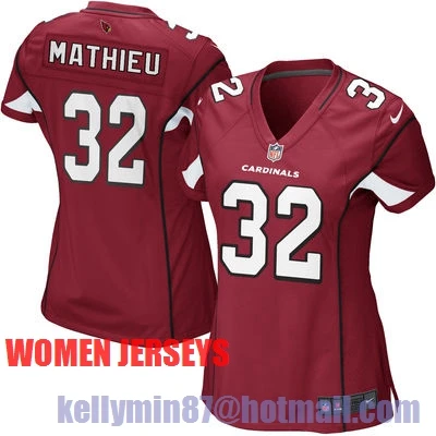 AAA, Arizona s, Carson Palmer, Larry fitzgerard, Патрик Питерсон, Tyrann Mathieu, Justin Bethel, для женщин Джерси - Цвет: Зеленый