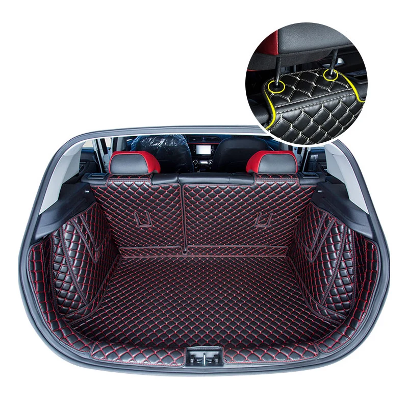 Кожаный коврик для багажника автомобиля Top 3D подкладка груза Kia Rio X Line Kx Cross