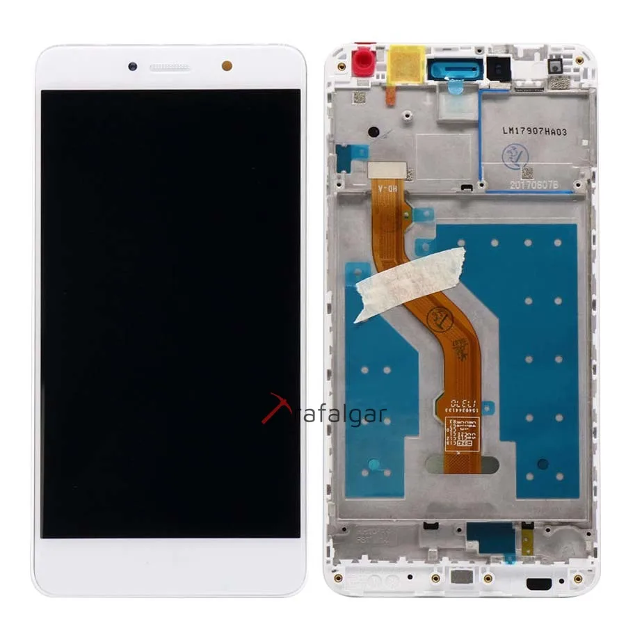 Трафальгар для HUAWEI Y7 2017 ЖК дисплей сенсорный экран Huawei Prime с рамкой TRT L21 LX1 LX2 LX3