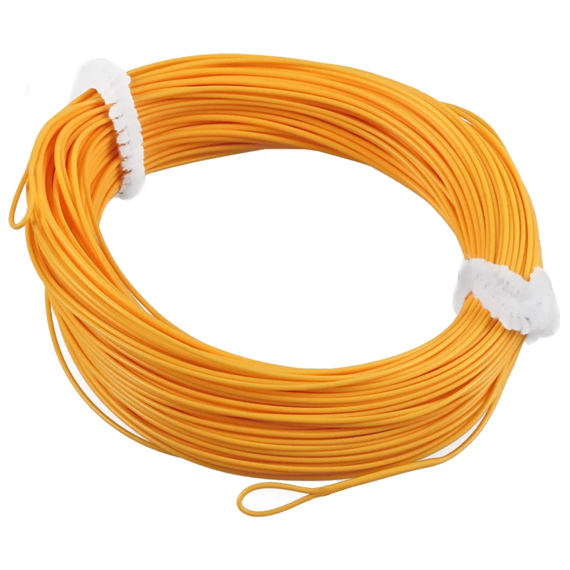 

1 x Fly Fishing 100ft floating FLY LINES for rod & reel welded loops
