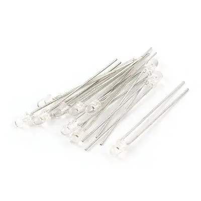 10 Pcs 3mm 850nm IR Infrared LED Light Emitting Diodes | Обустройство дома