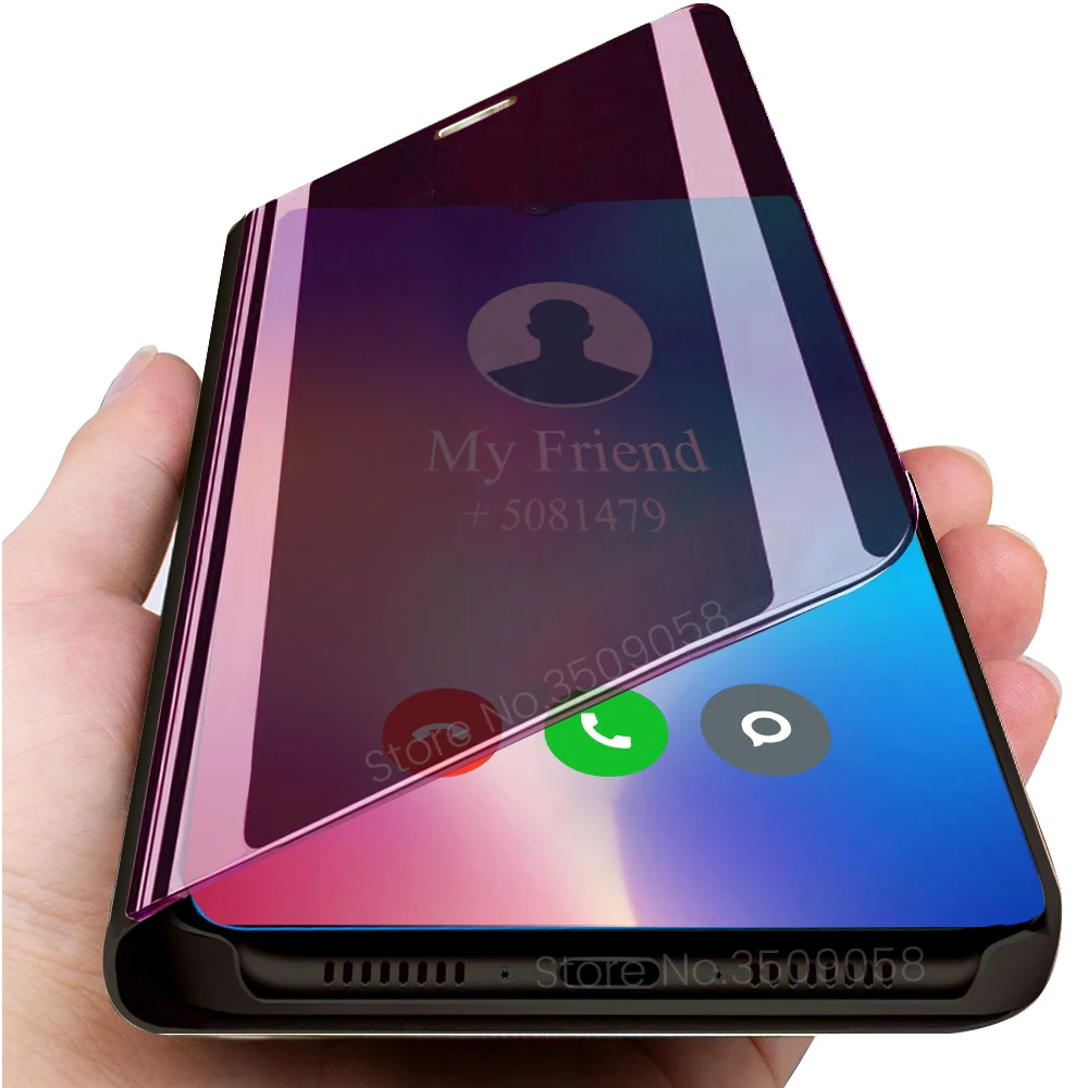 Smart mi rror флип-чехол для xiaomi mi 9 lite светильник se pro 9 lite 9se 9pro чехол на xio mi xao mi xia mi 9se mi 9pro mi 9 lite