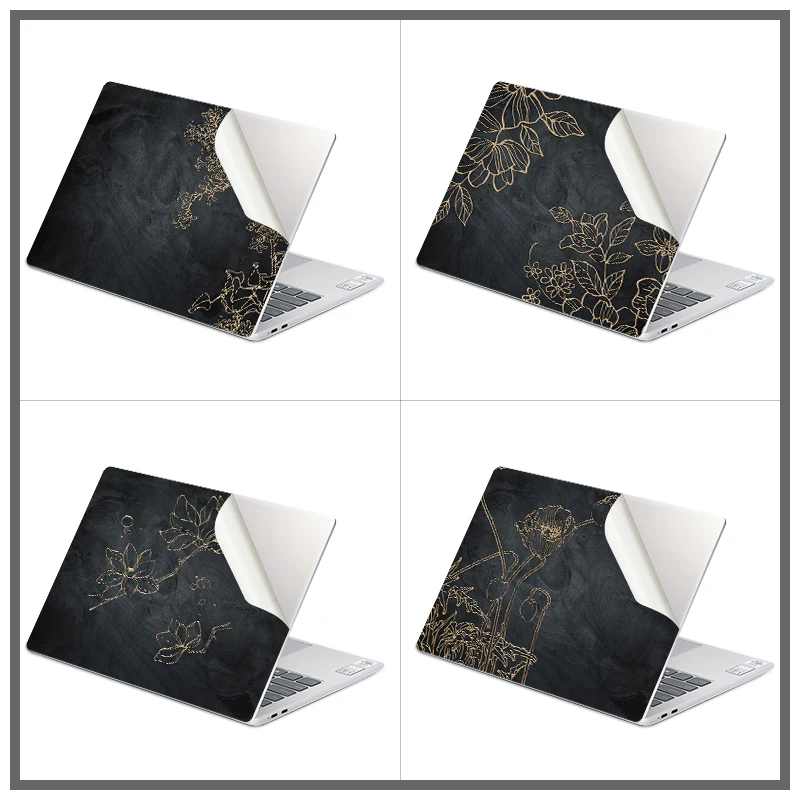 Retro Cover Stickers Skins for Laptop DIY Vinyl Decal 11"12"13"14"15"17" Notebook Decorate Sticker for Macbook/Acer/ HP/Lenovo