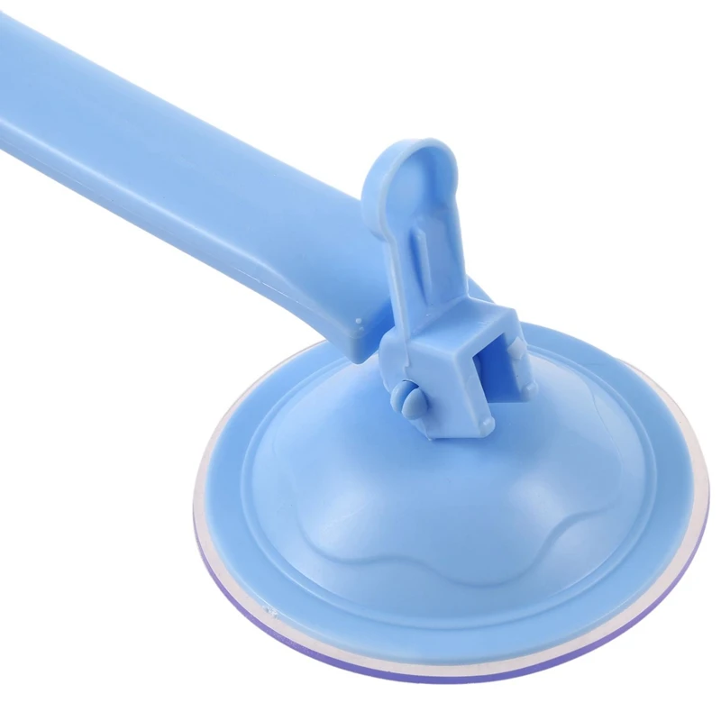 2 Pcs Suction Wall Hanging Stand Hook Kitchen Bathroom Hanger Supper Power Vacuum Sucker Suction Hooks Adjustable, Blue& Green